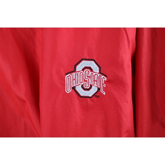 Vintage Nike Mens 2XL Travis Scott Center Swoosh Ohio State University Jacket - Picture 4 of 11
